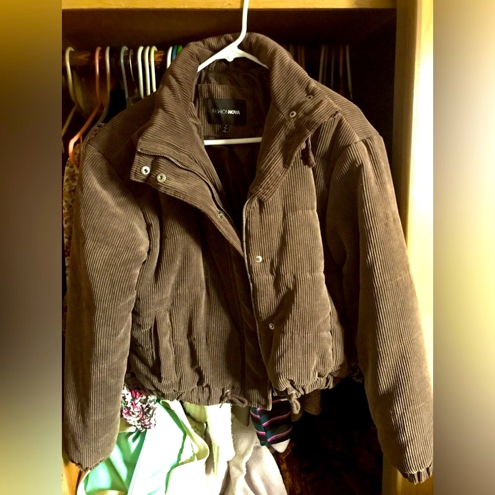 Women’s Brown Bomber Jacket